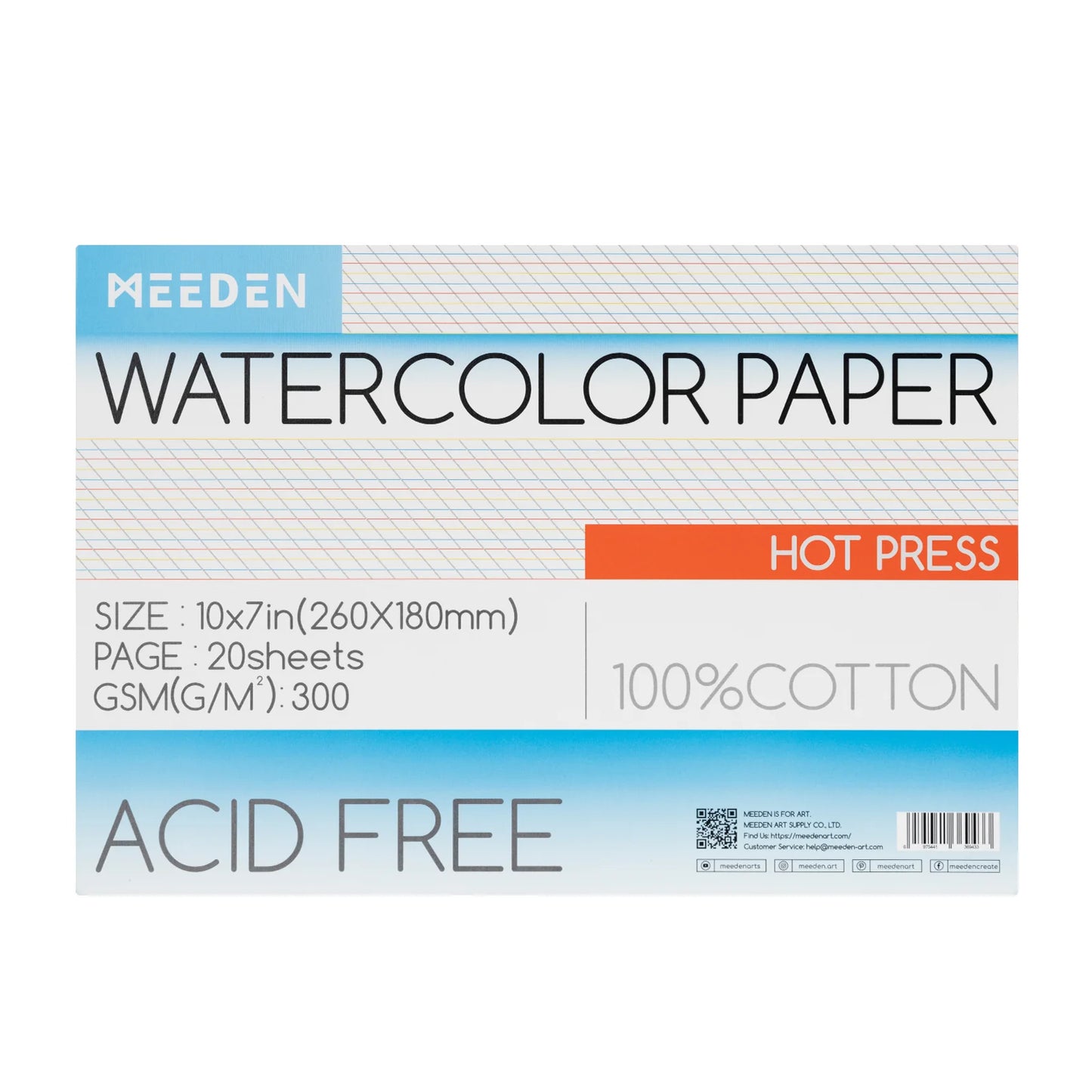 MEEDEN Art schilderpapier hot press