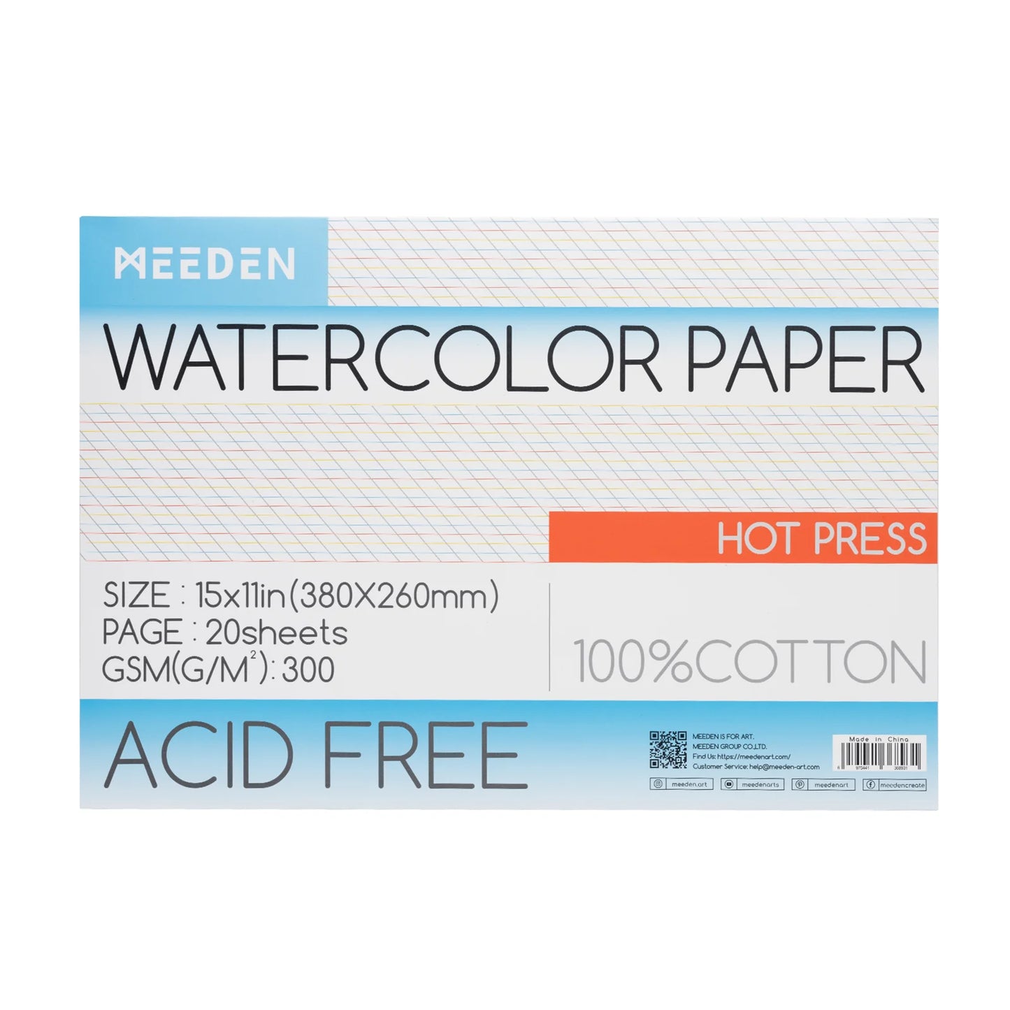 MEEDEN Art schilderpapier hot press