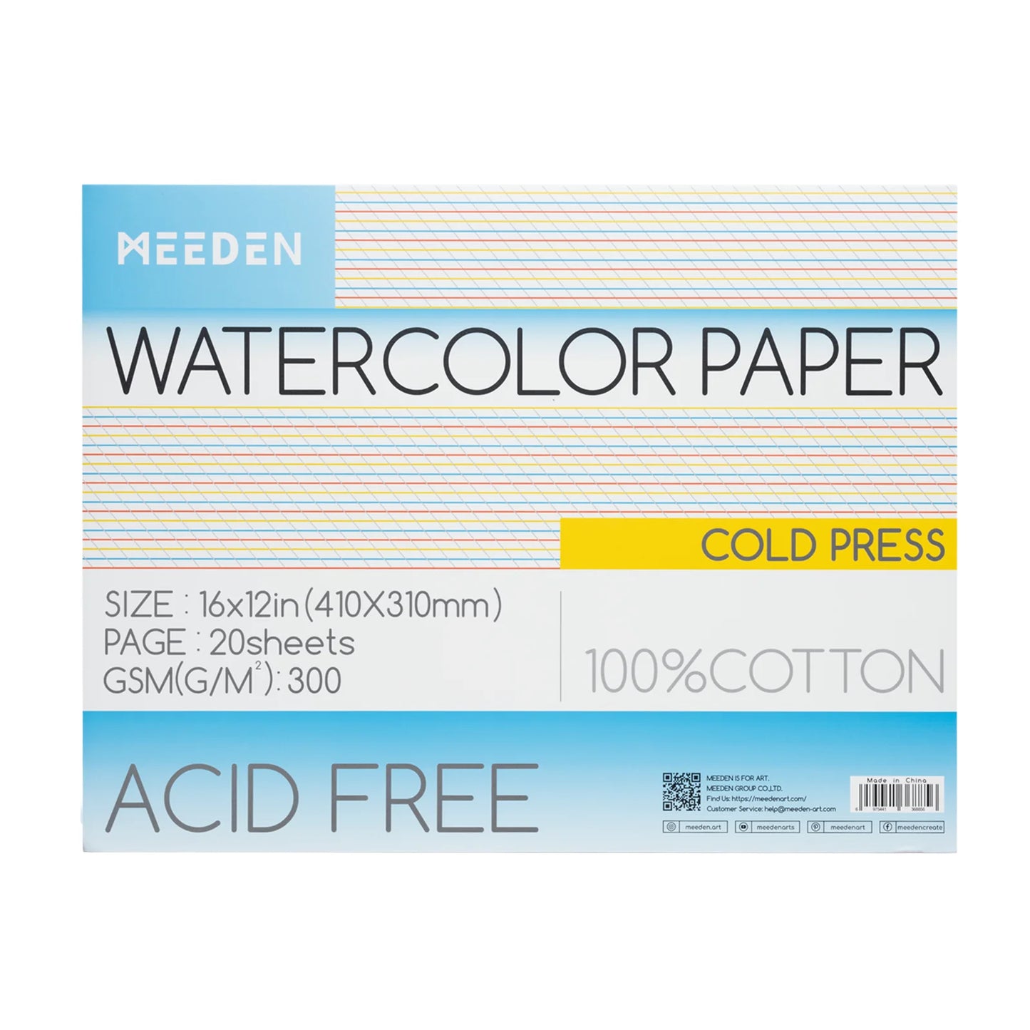 MEEDEN Art schilderpapier cold press