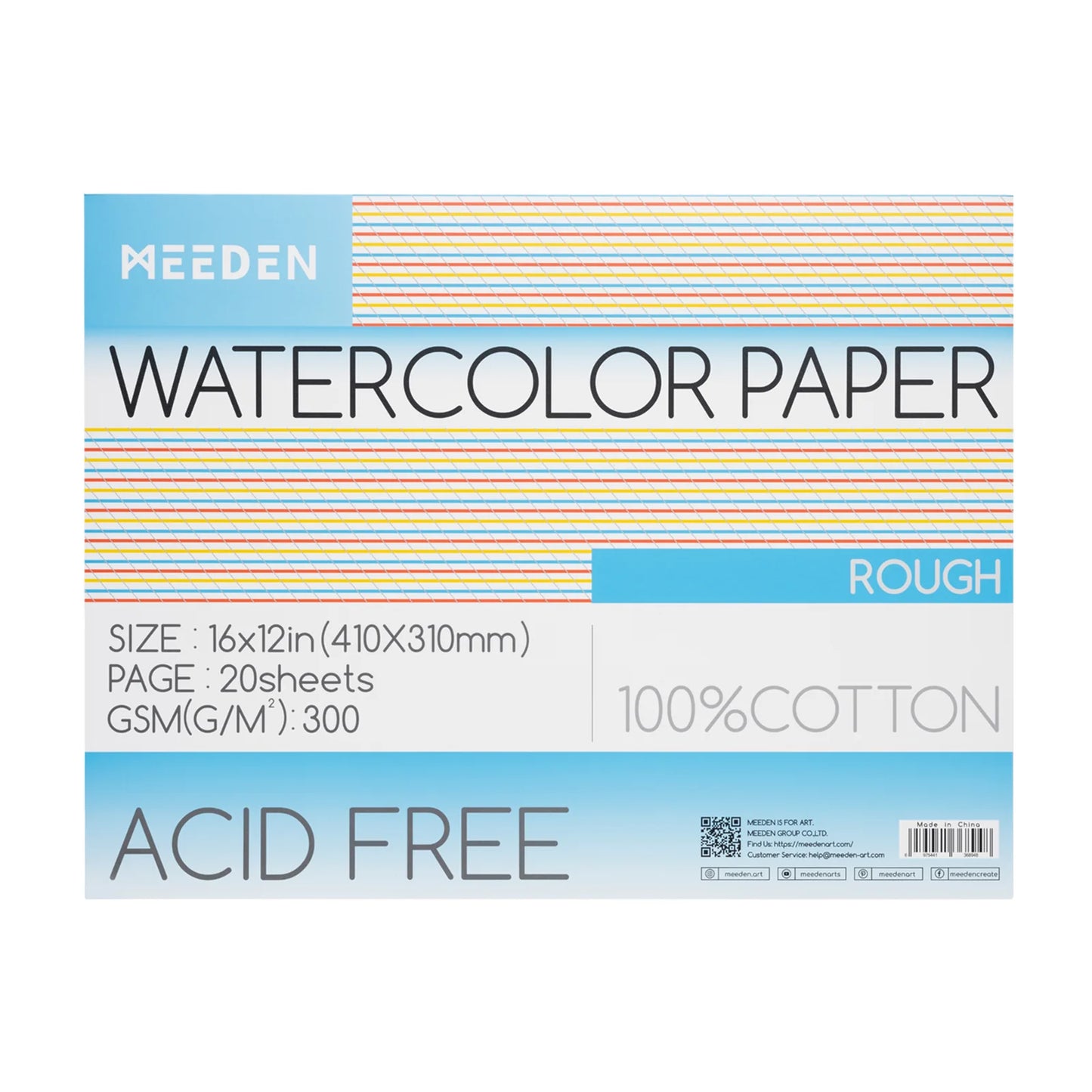MEEDEN Art schilderpapier rough