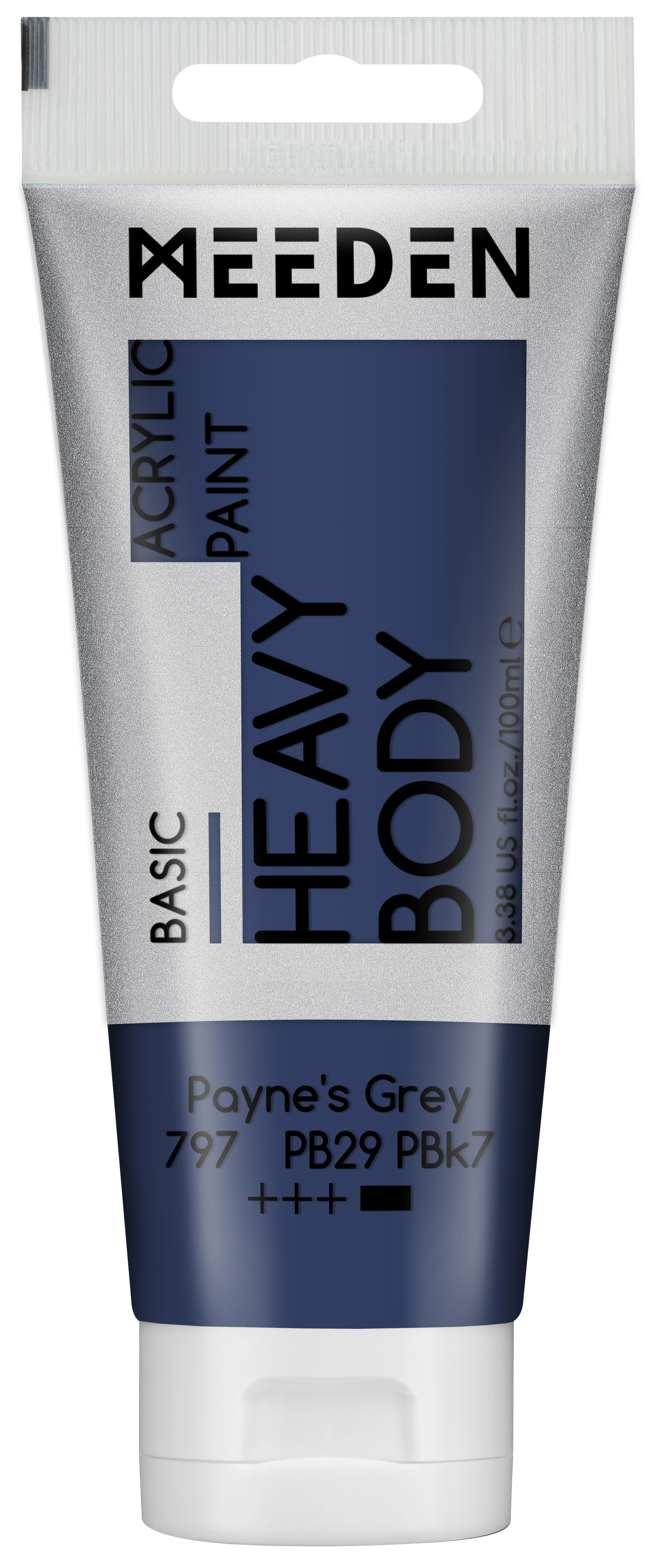 MEEDEN Art acrylverf Paynes Grey 100ml tube | Schilderverf Club