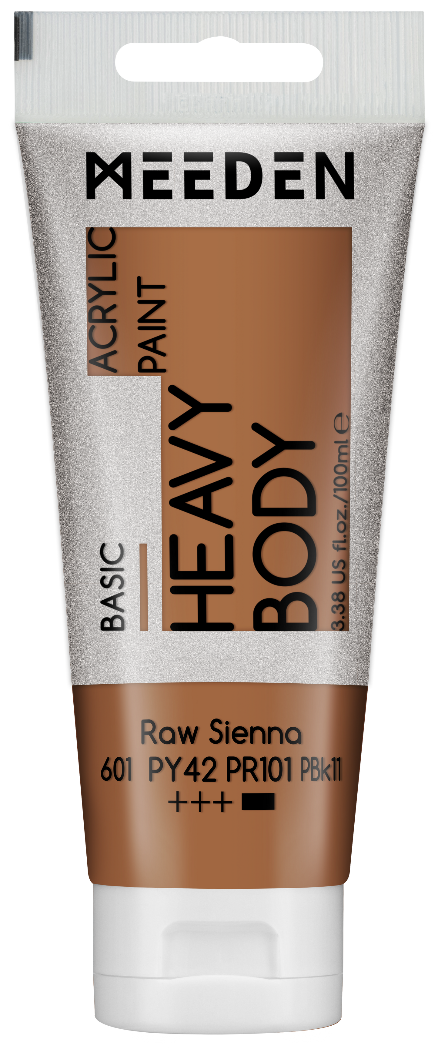 MEEDEN Art acrylverf Raw Sienna 100ml tube | Schilderverf Club