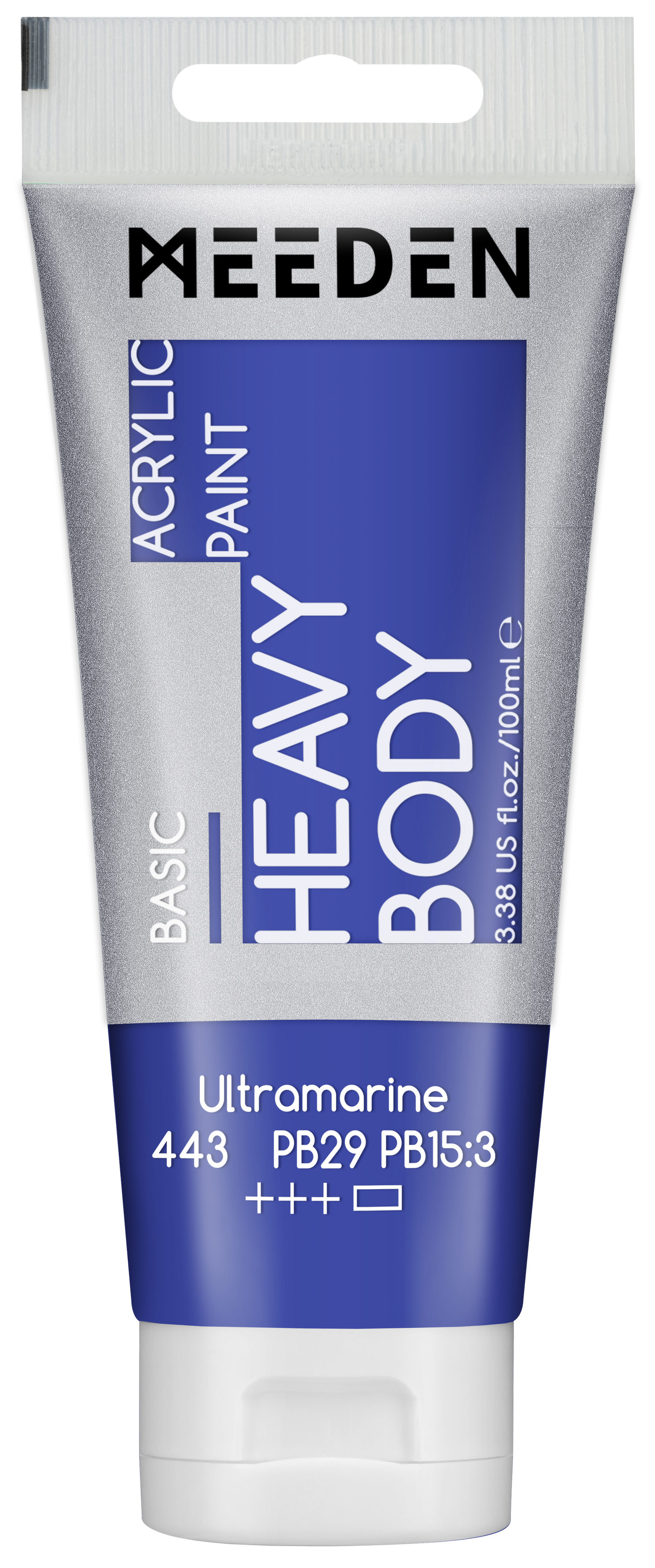 MEEDEN Art acrylverf Ultramarine 100ml tube | Schilderverf Club