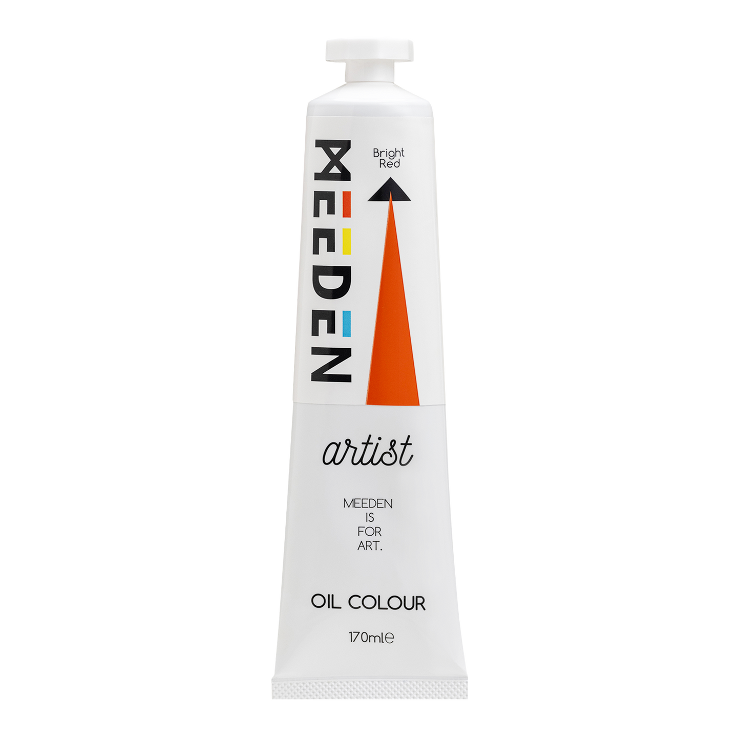 MEEDEN Art bright red olieverf 170 ml | Schilderverf Club