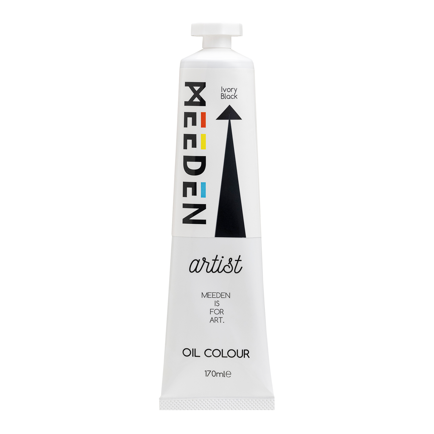 MEEDEN Art ivory black olieverf 170 ml | Schilderverf Club
