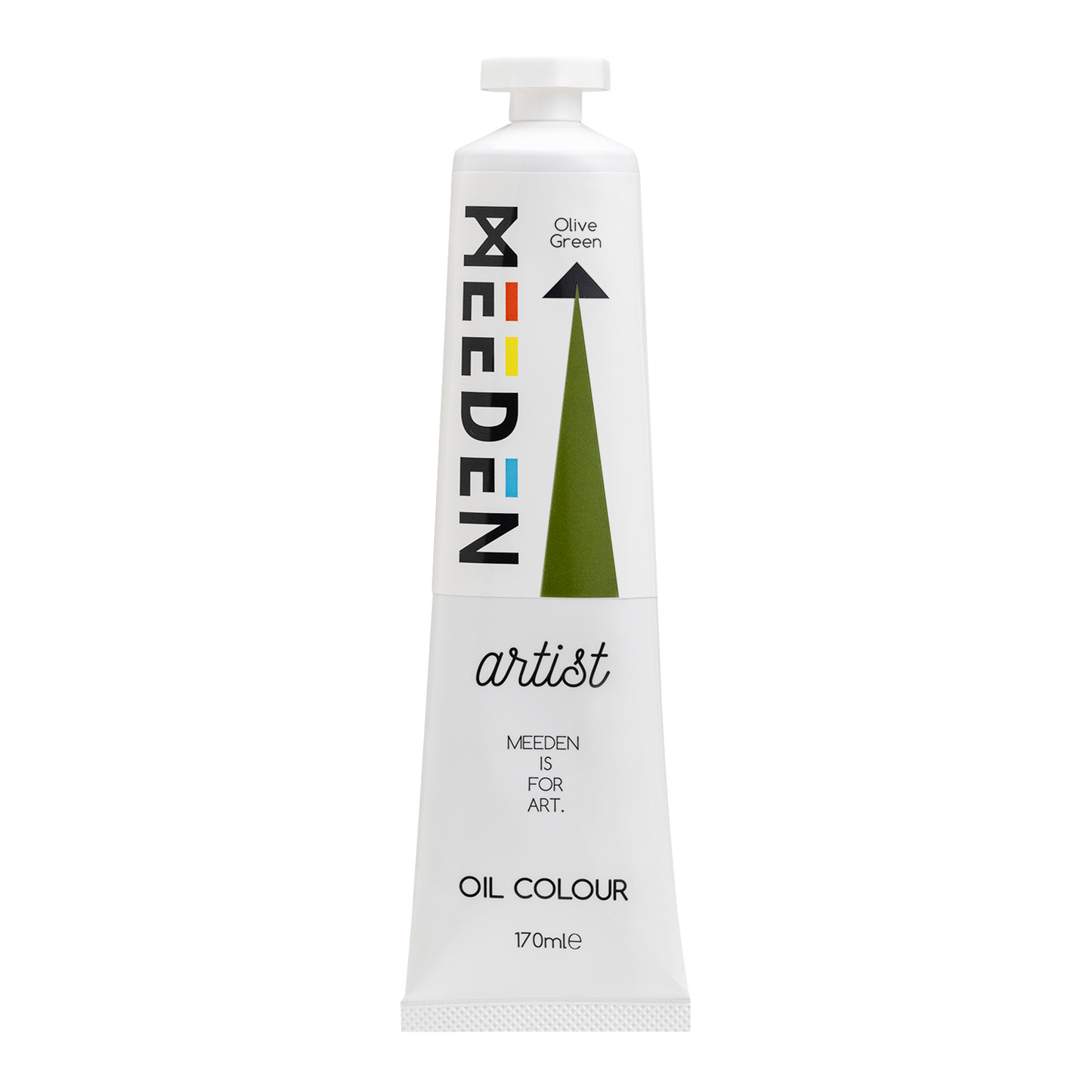 MEEDEN Art olive green olieverf 170 ml | Schilderverf Club