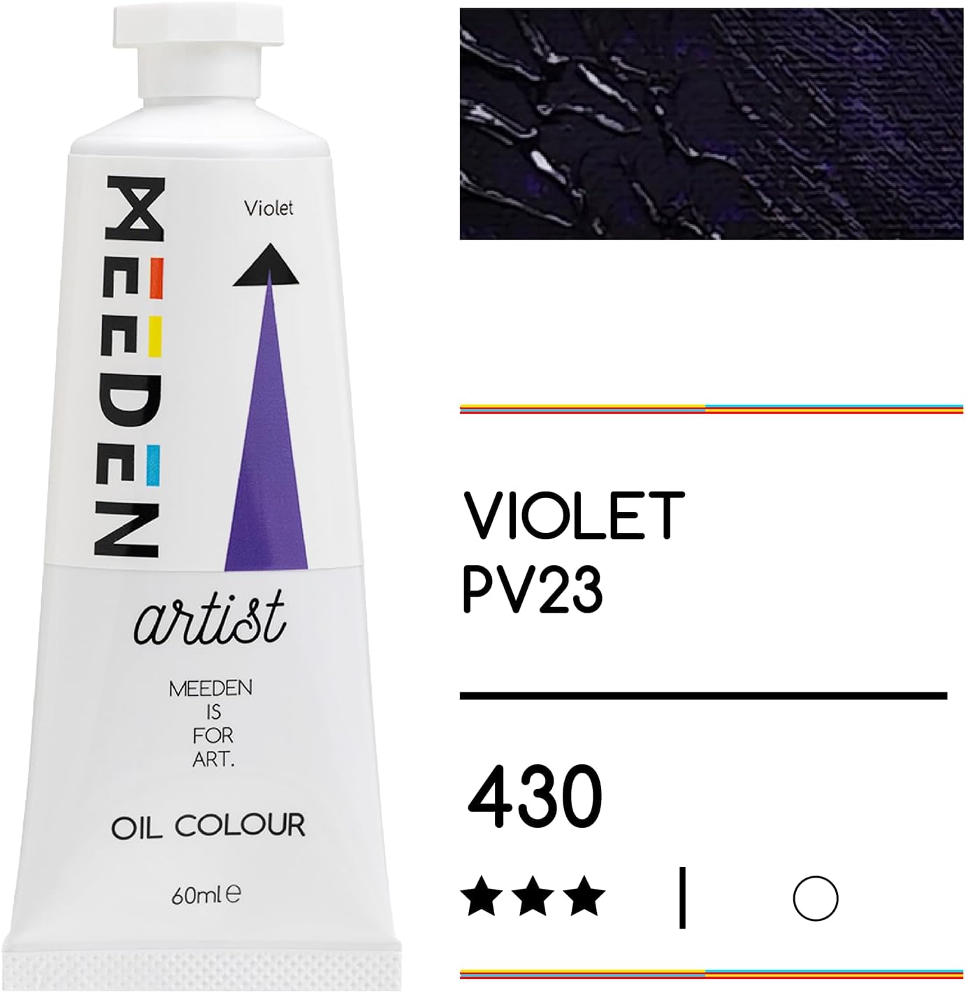 MEEDEN Art violet olieverf 60 ml 2