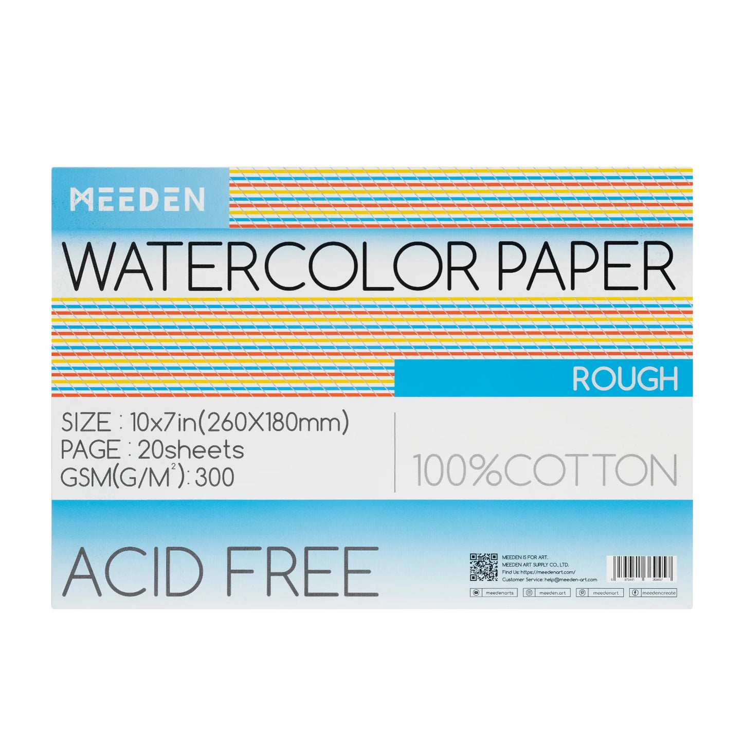 MEEDEN Art schilderpapier rough