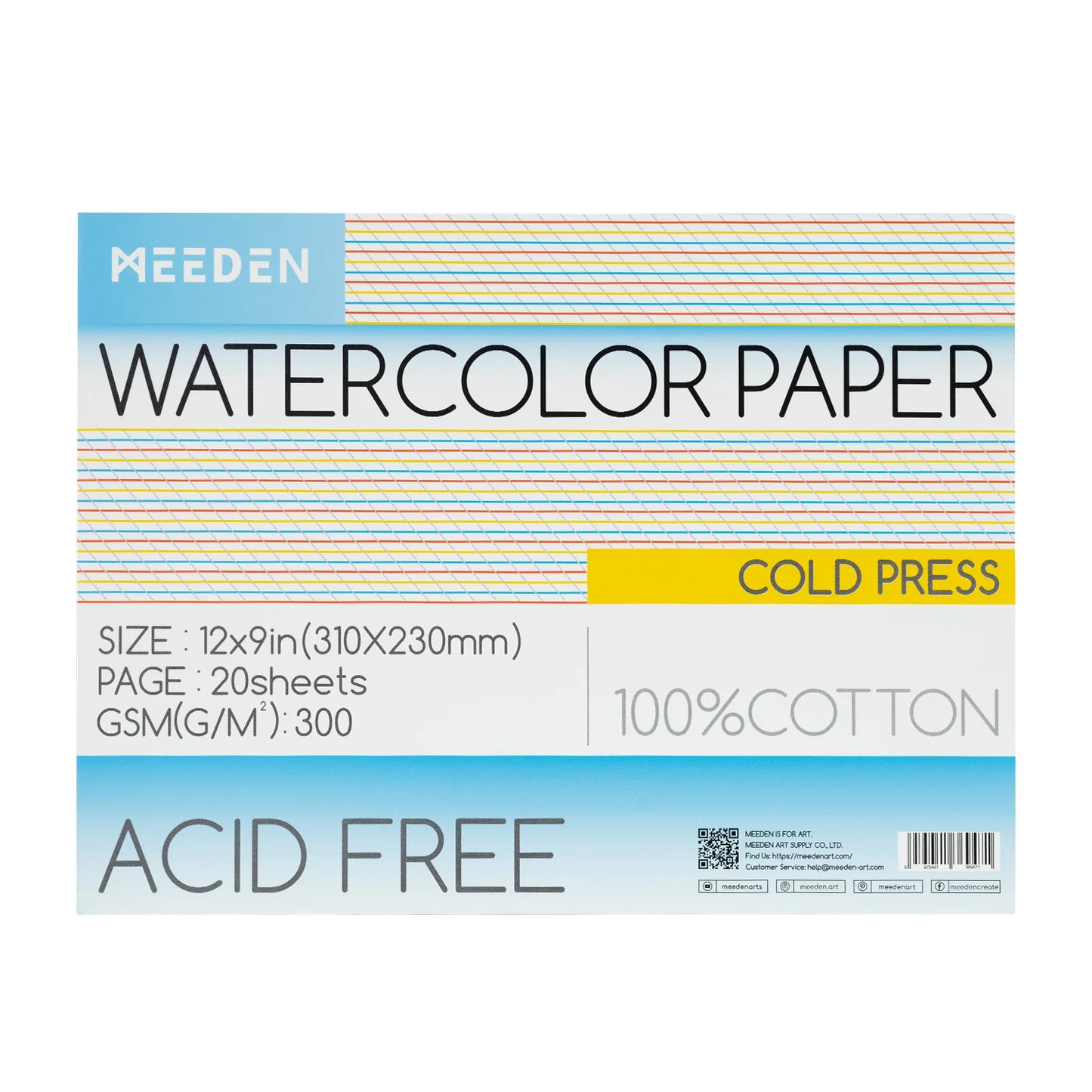 MEEDEN Art schilderpapier cold press
