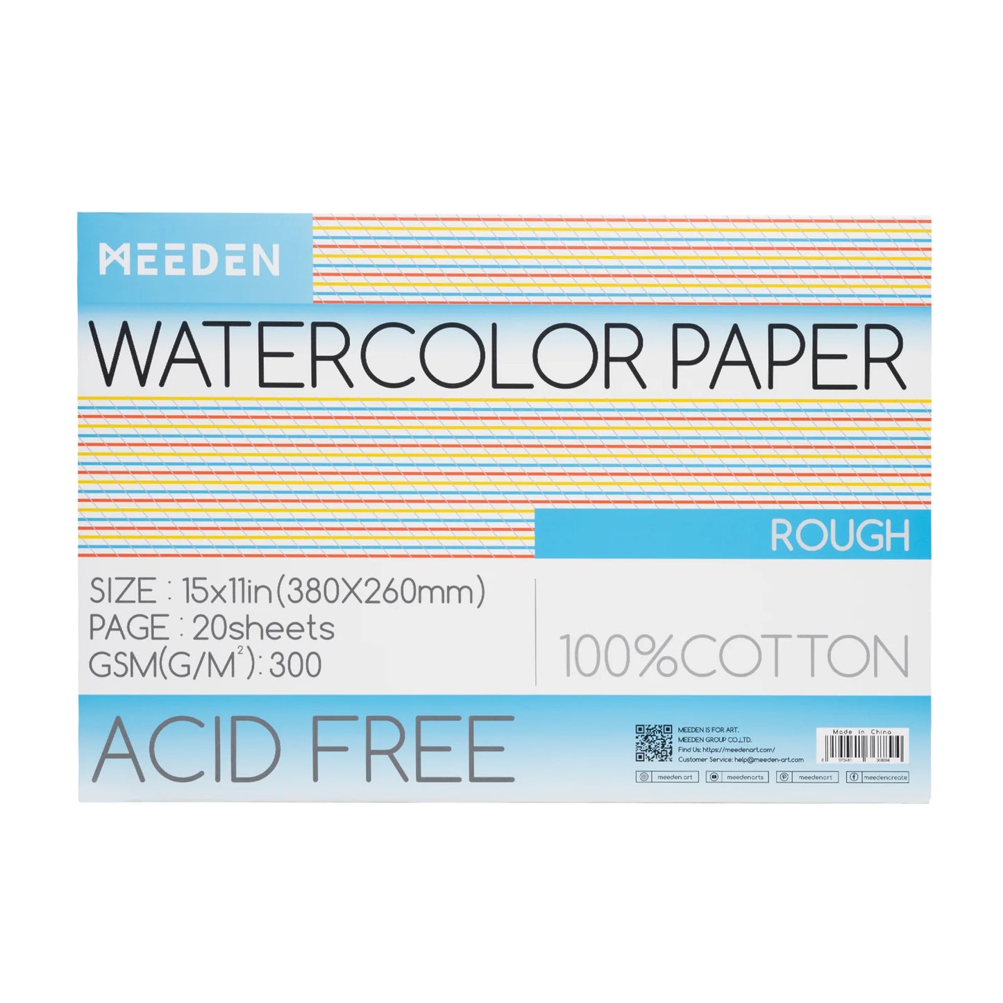 MEEDEN Art schilderpapier rough