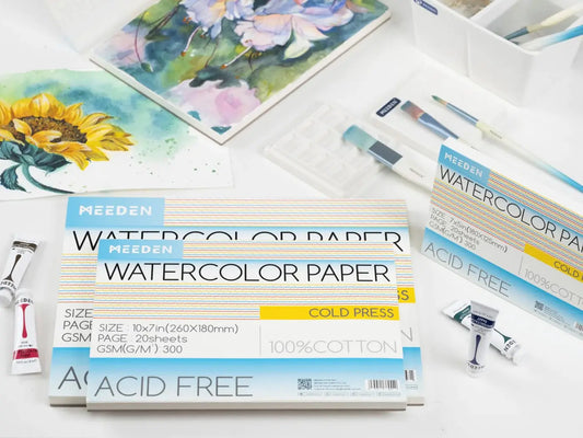 MEEDEN Art schilderpapier cold press