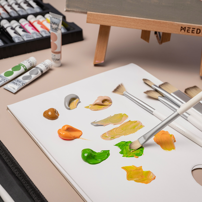 MEEDEN Art 15-delige acrylverf penselenset 4 | Schilderverf Club