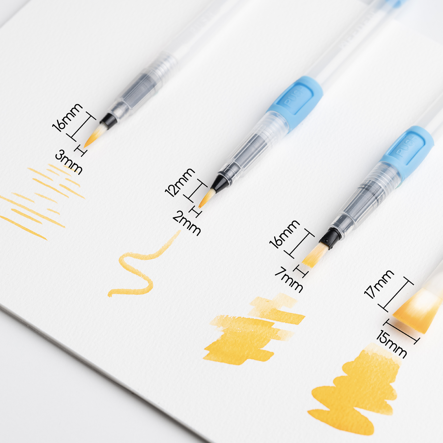 MEEDEN Art 42 basiskleuren draagbare aquarelverfset - 3