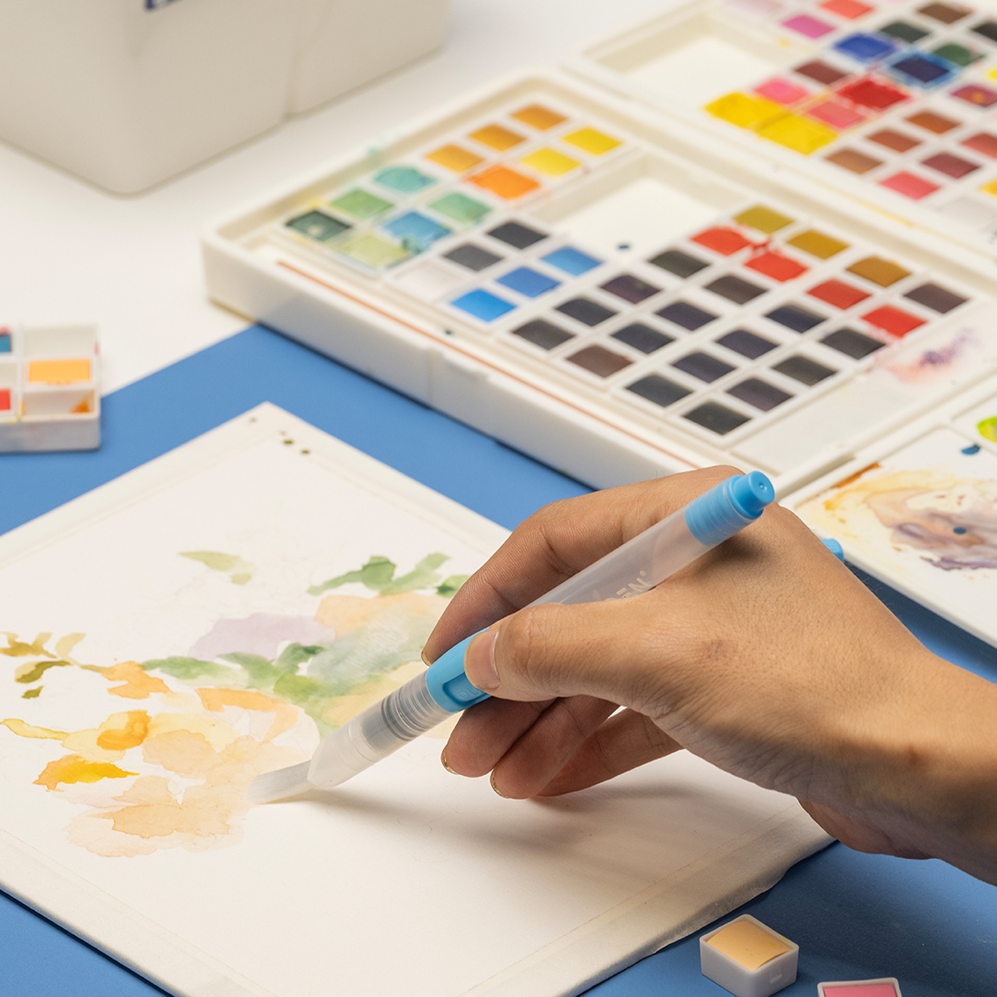 MEEDEN Art 96 kleuren aquarelverfset - 2