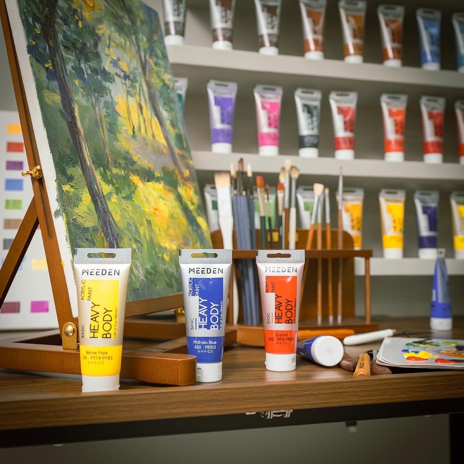 MEEDEN Art acrylverf 100ml tube 2 | Schilderverf Club