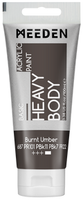 Acrylverf Omber Gebrand heavy body 100 ml – MEEDEN Art