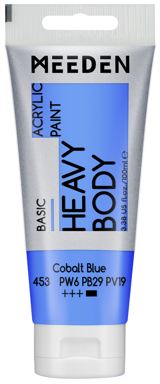 MEEDEN Art acrylverf Cobalt Blue 100ml tube | Schilderverf Club