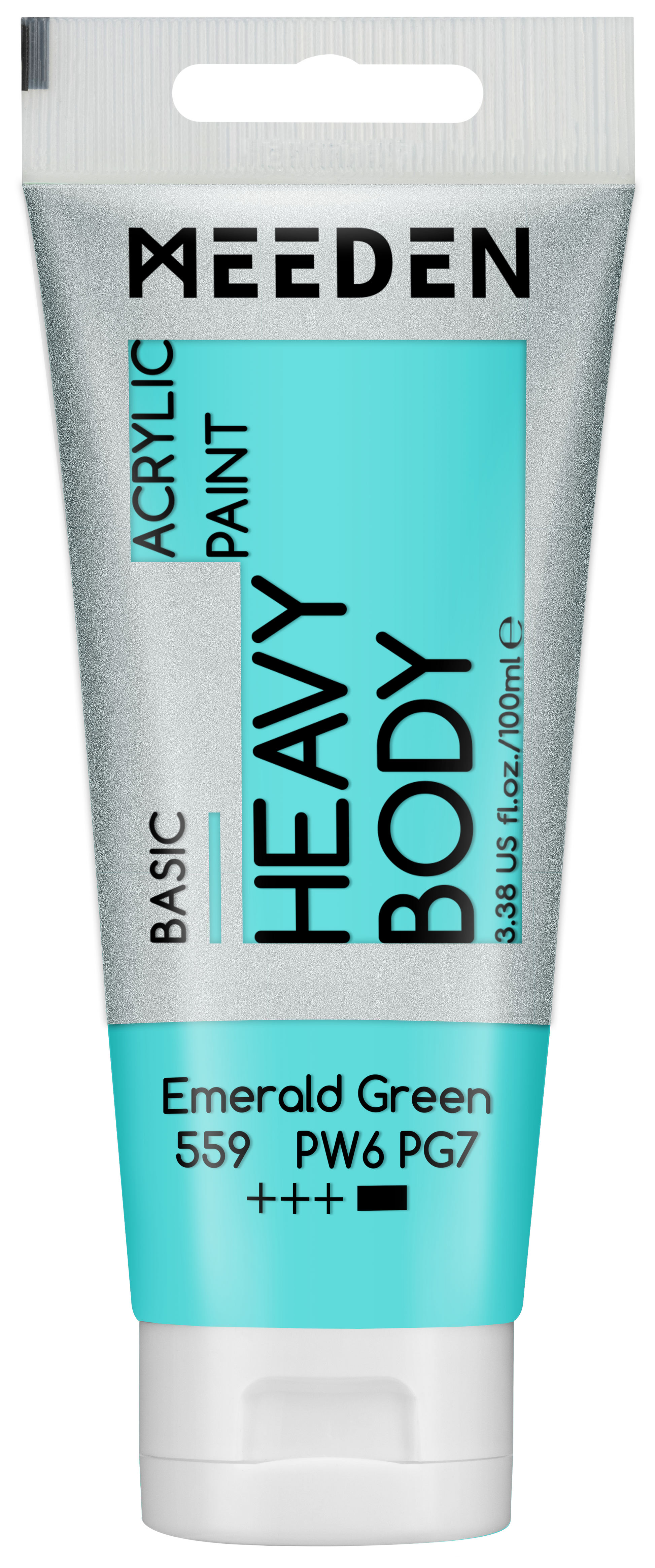 MEEDEN Art acrylverf Emerald Green 100ml tube | Schilderverf Club