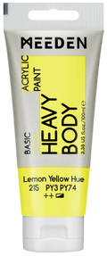 Acrylverf Citroengeel heavy body 100 ml – MEEDEN Art
