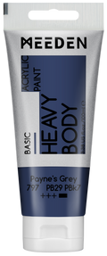 Acrylverf Payne's Grijs heavy body 100 ml – MEEDEN Art