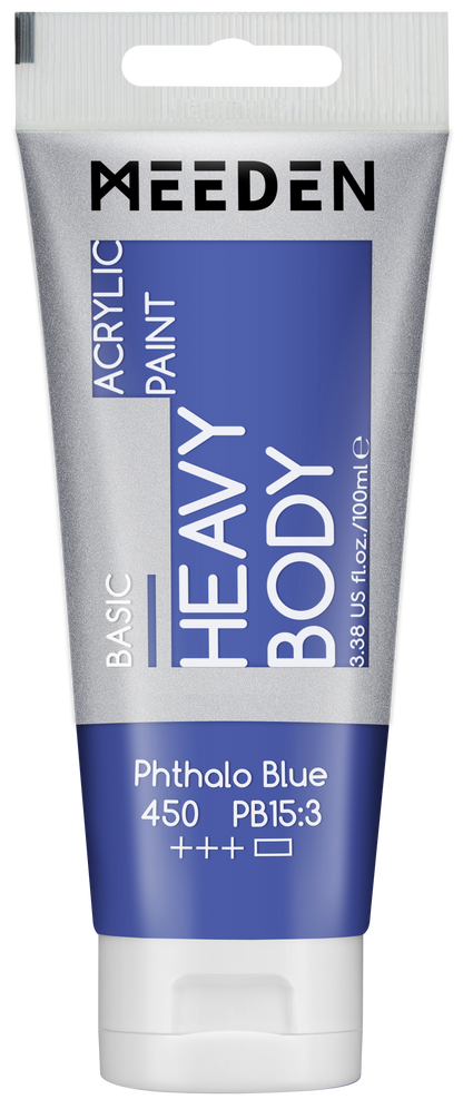 MEEDEN Art acrylverf Phthalo Blue 100ml tube | Schilderverf Club