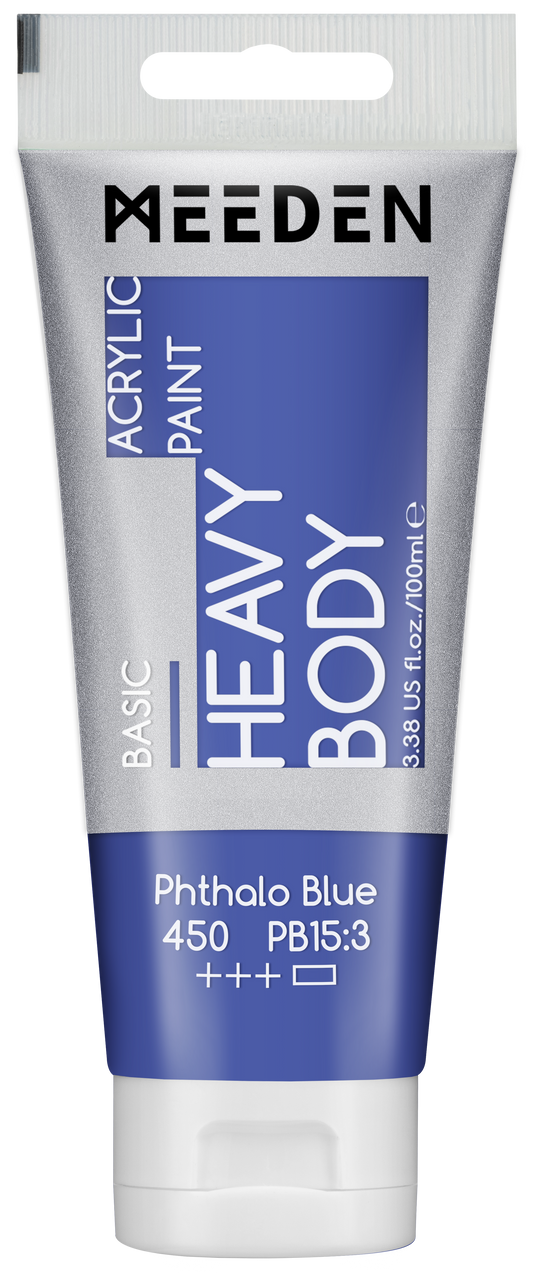 MEEDEN Art acrylverf Phthalo Blue 100ml tube | Schilderverf Club
