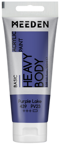 Acrylverf Diep Paars heavy body 100 ml – MEEDEN Art