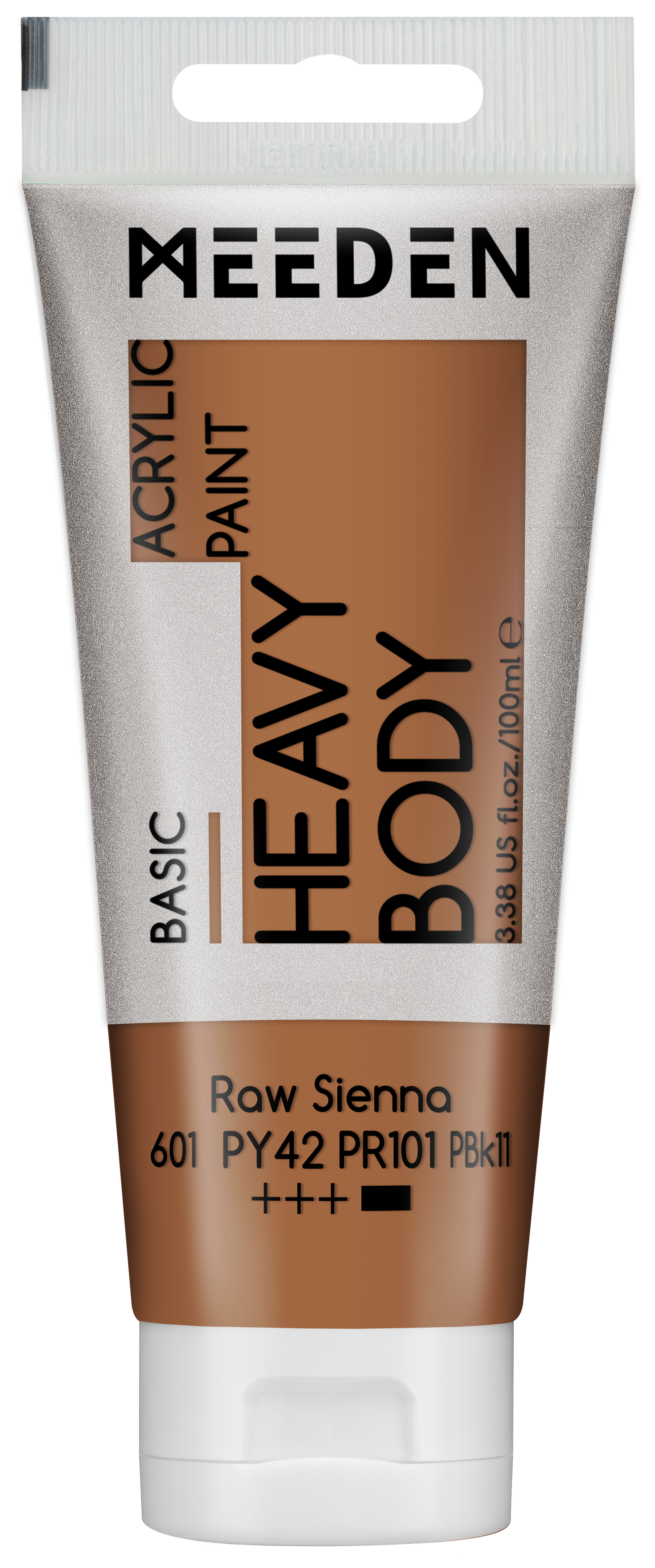 MEEDEN Art acrylverf Raw Sienna 100ml tube | Schilderverf Club