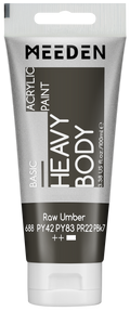 Acrylverf Omber Naturel heavy body 100 ml – MEEDEN Art