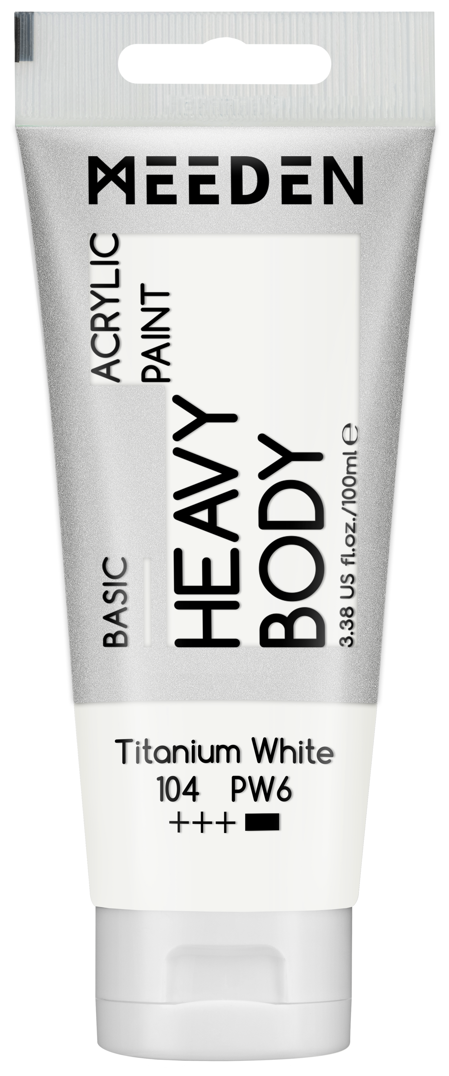 MEEDEN Art acrylverf Titanium White 100ml tube | Schilderverf Club