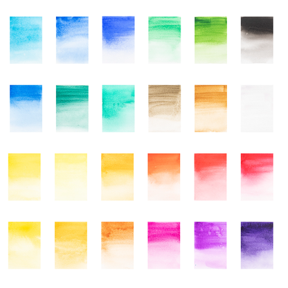 MEEDEN Art aquarelverf set 24 kleuren - 2