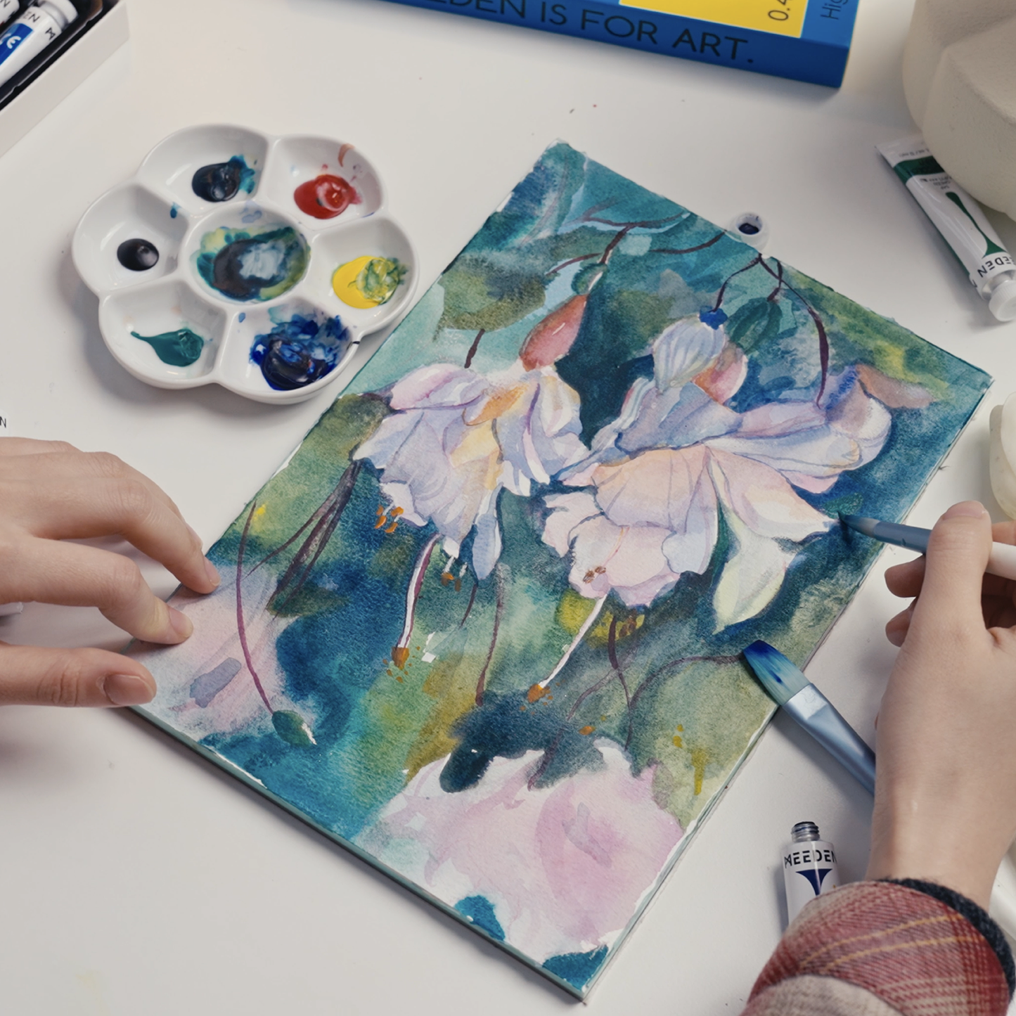 MEEDEN Art aquarelverf set 24 kleuren - 4