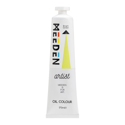 MEEDEN Art bright green olieverf 170 ml | Schilderverf Club
