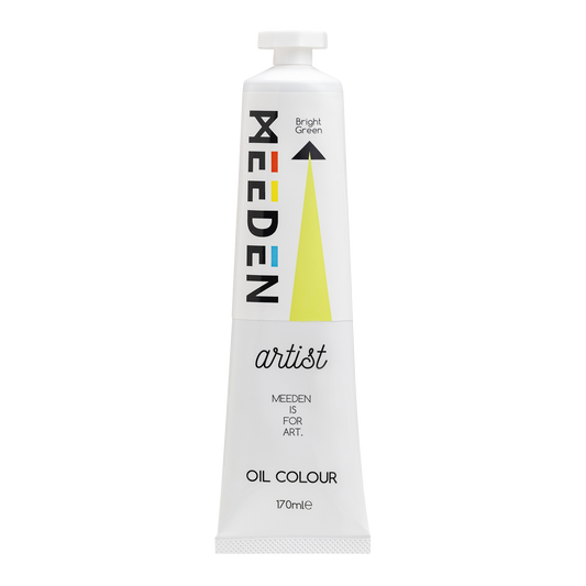MEEDEN Art bright green olieverf 170 ml | Schilderverf Club