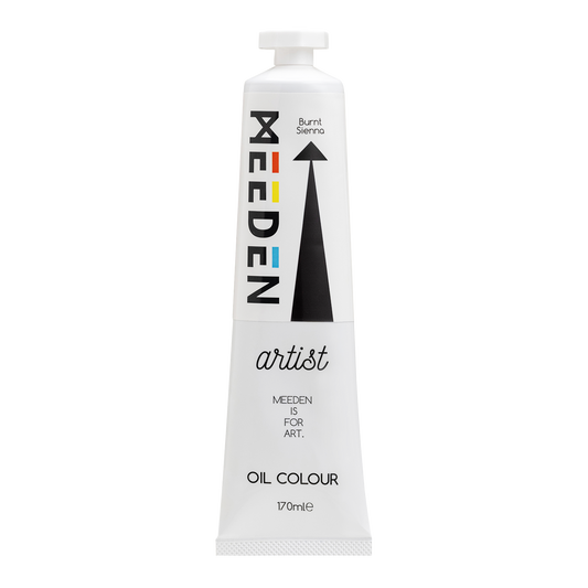MEEDEN Art burnt sienna olieverf 170 ml | Schilderverf Club