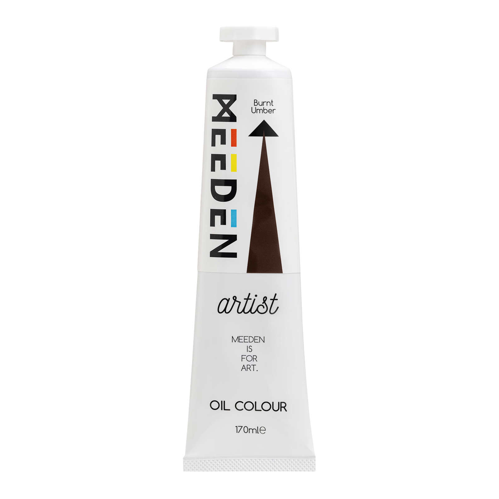 MEEDEN Art burnt umber olieverf 170 ml | Schilderverf Club