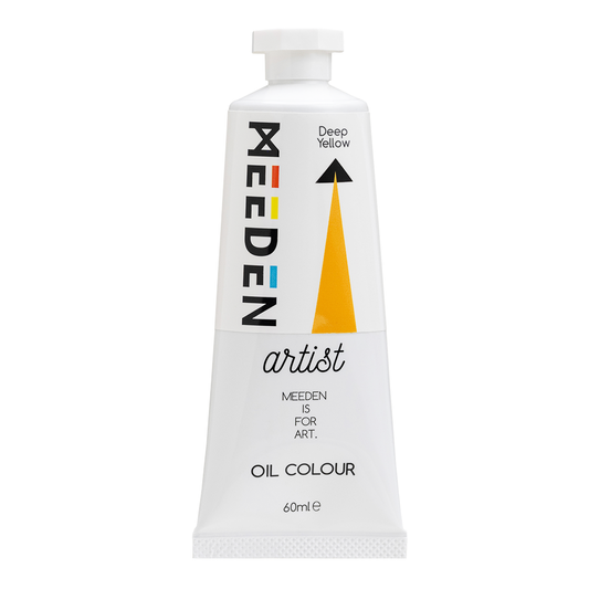 MEEDEN Art deep yellow olieverf 60 ml