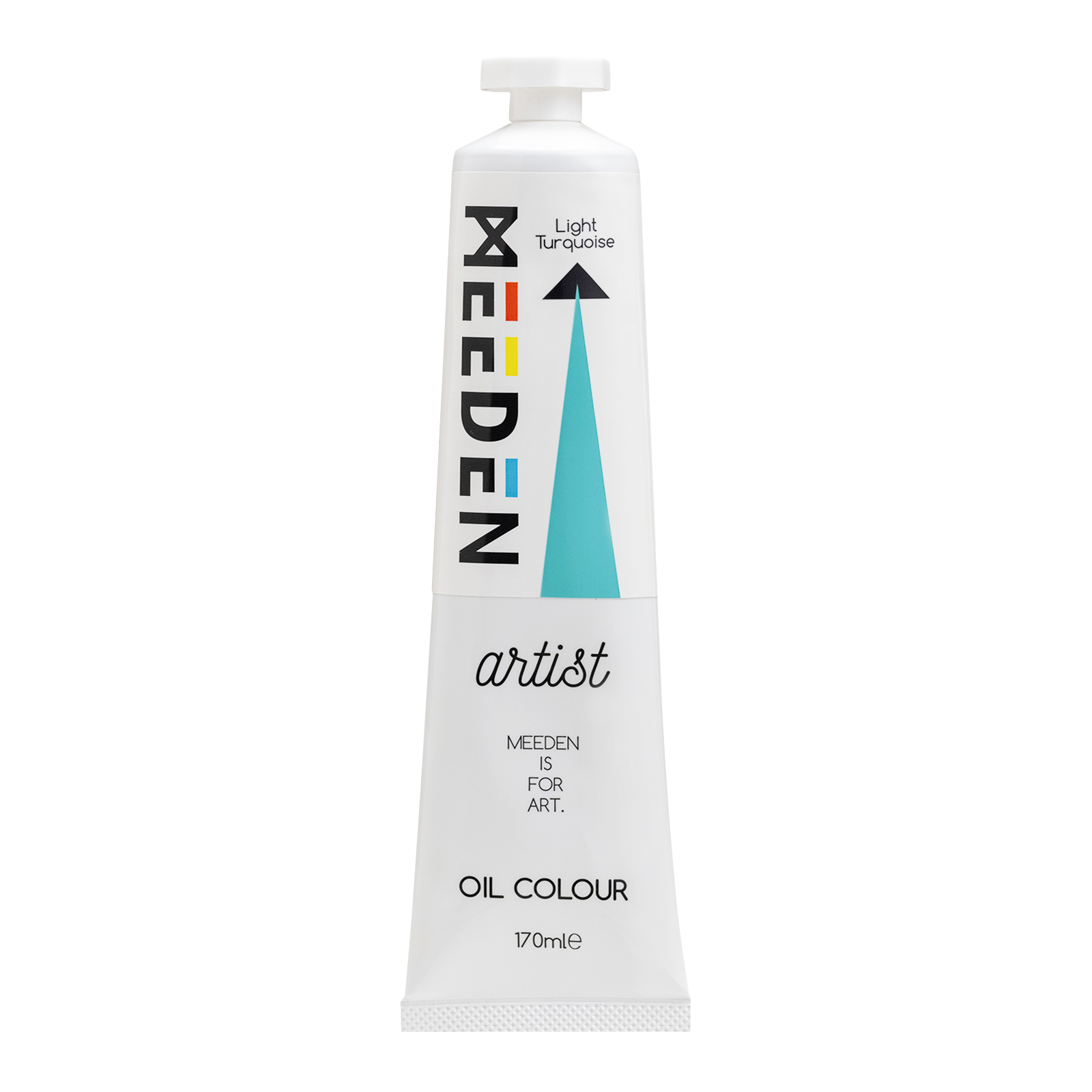 MEEDEN Art light turquoise blue olieverf 170 ml | Schilderverf Club