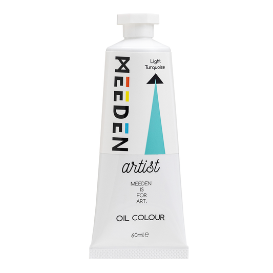 MEEDEN Art light turquoise olieverf 60 ml