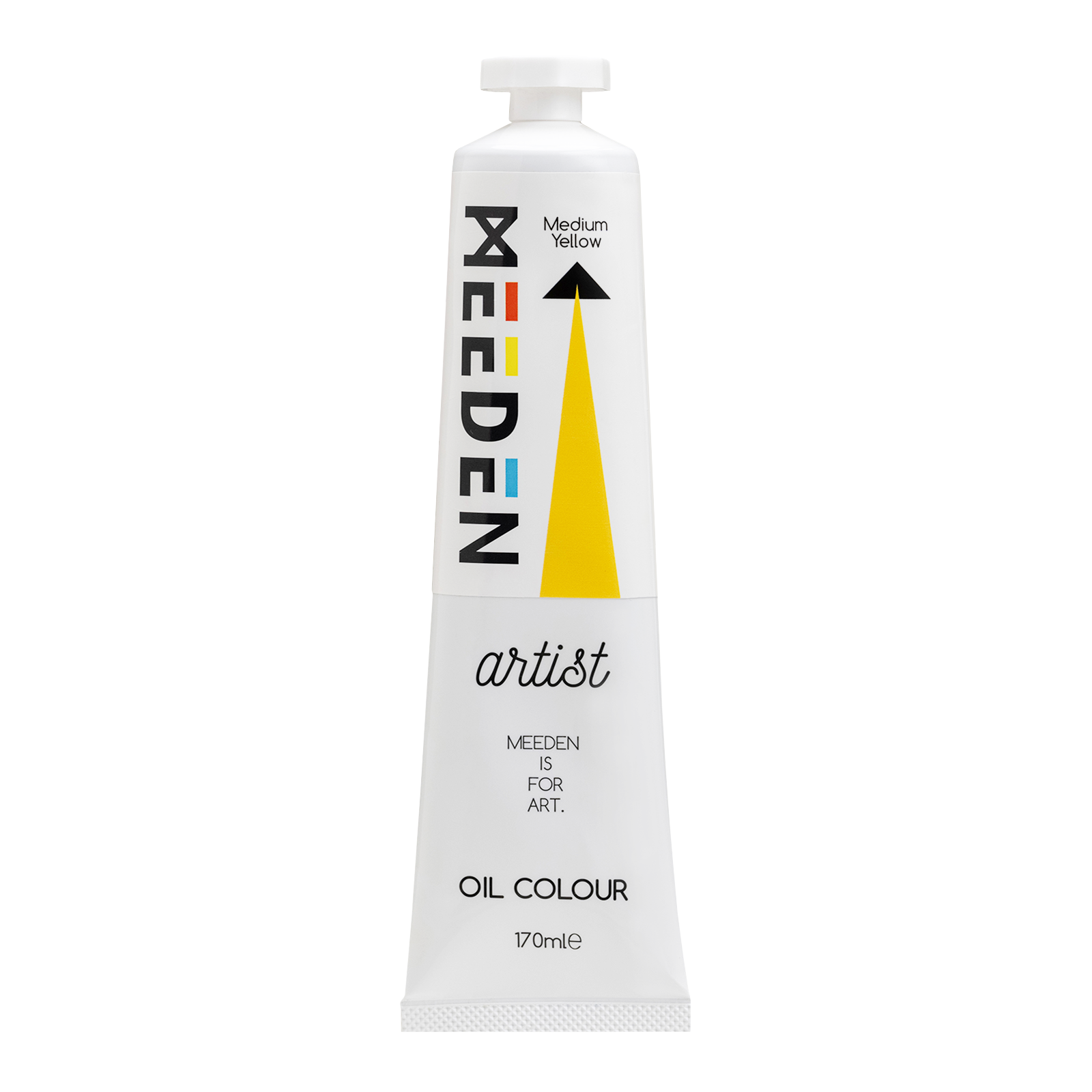MEEDEN Art medium yellow olieverf 170 ml | Schilderverf Club