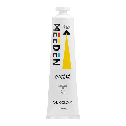 MEEDEN Art medium yellow olieverf 170 ml | Schilderverf Club