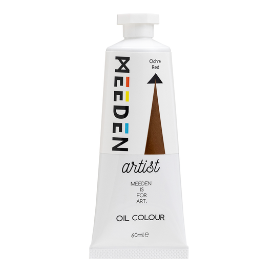 MEEDEN Art ochre red olieverf 60 ml