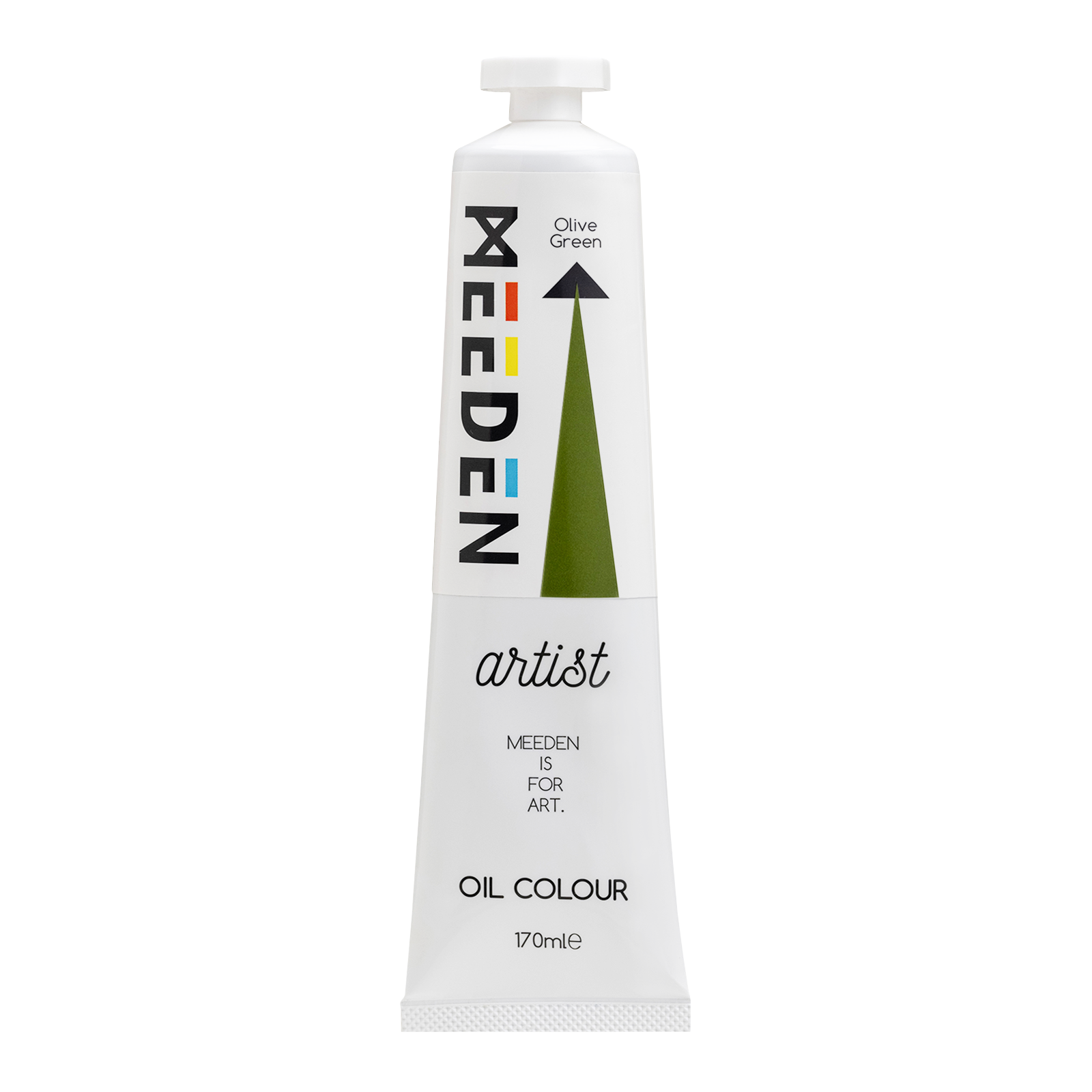 MEEDEN Art olive green olieverf 170 ml | Schilderverf Club
