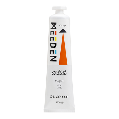 MEEDEN Art orange olieverf 170 ml | Schilderverf Club