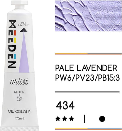 MEEDEN Art pale lavender olieverf 170 ml 2 | Schilderverf Club