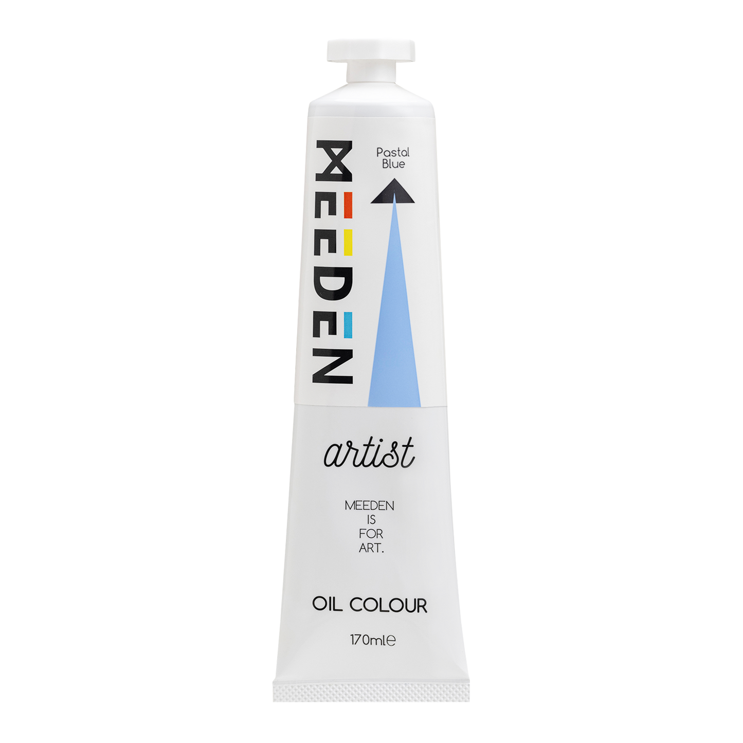 MEEDEN Art pastal blue olieverf 170 ml | Schilderverf Club