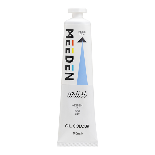 MEEDEN Art pastal blue olieverf 170 ml | Schilderverf Club