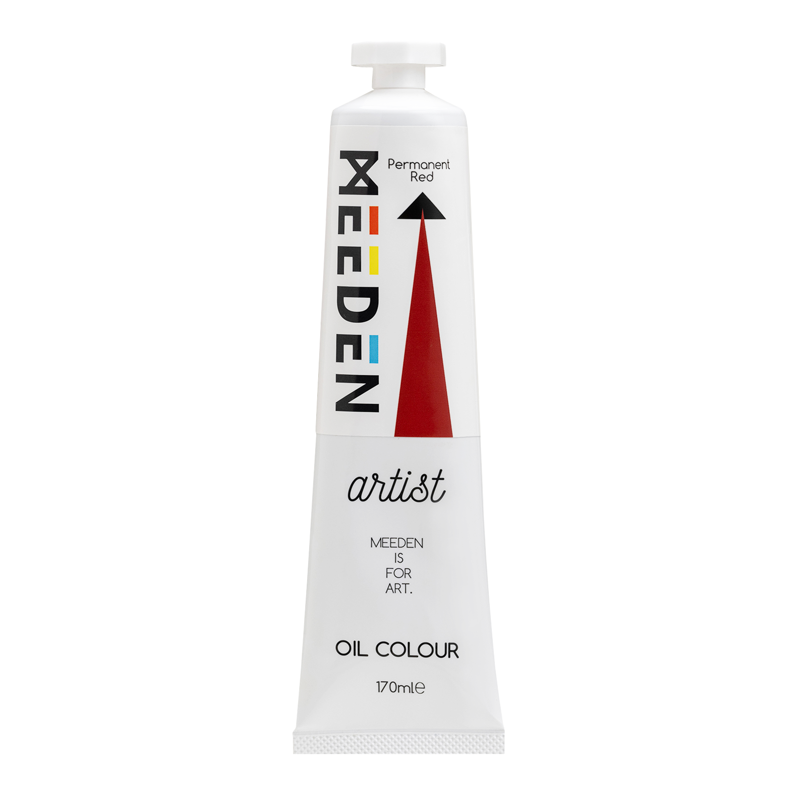 MEEDEN Art permanent red olieverf 170 ml | Schilderverf Club
