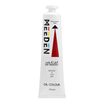 MEEDEN Art permanent red olieverf 170 ml | Schilderverf Club
