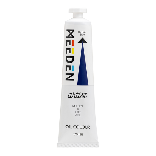 MEEDEN Art phthalo blue olieverf 170 ml | Schilderverf Club